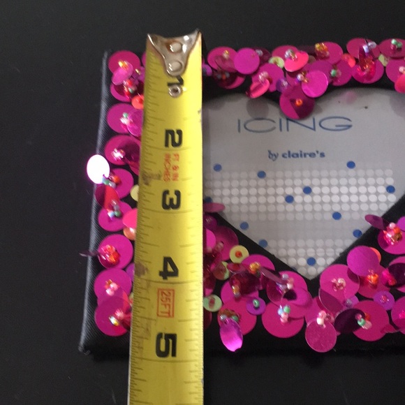 Cute and sparkly pink heart picture frame - Picture 5 of 5